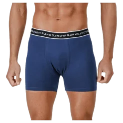 Organic Cotton Boxer 5-Pack Blue/Black/Grey