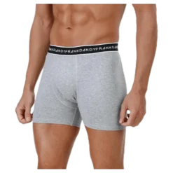 Organic Cotton Boxer 5-Pack Blue/Black/Grey