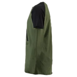Organic Rag Tee Youth Black/Green