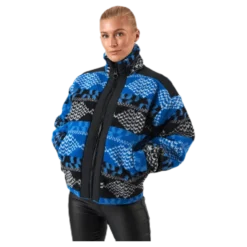 Original Pile Zip Jacket AW Patterned