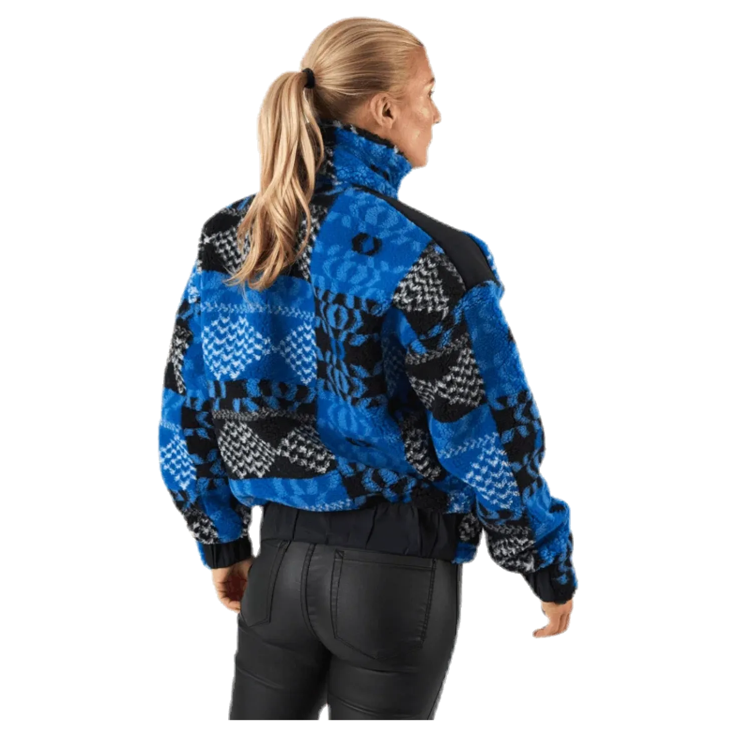 Original Pile Zip Jacket AW Patterned
