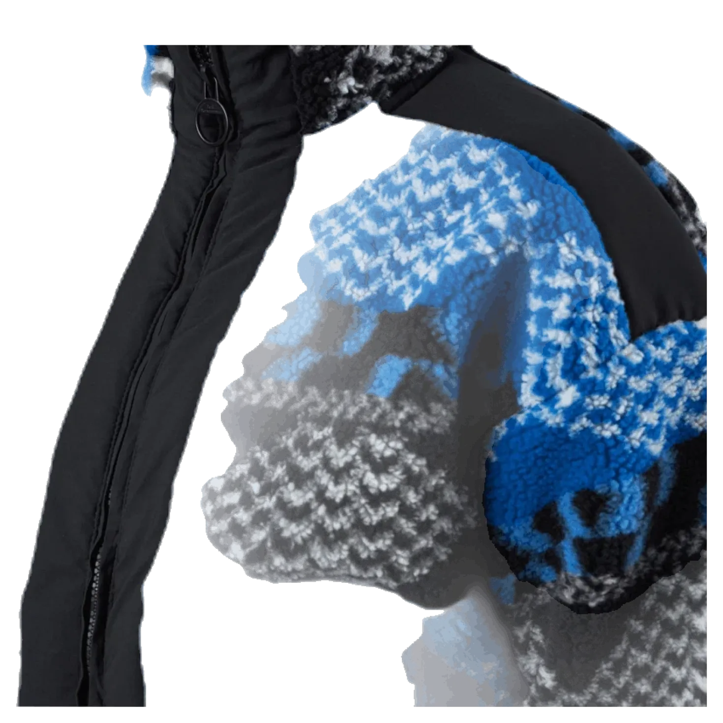 Original Pile Zip Jacket AW Patterned