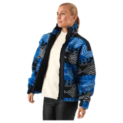 Original Pile Zip Jacket AW Patterned