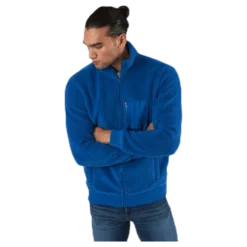 Original Pile Zip Jacket Blue