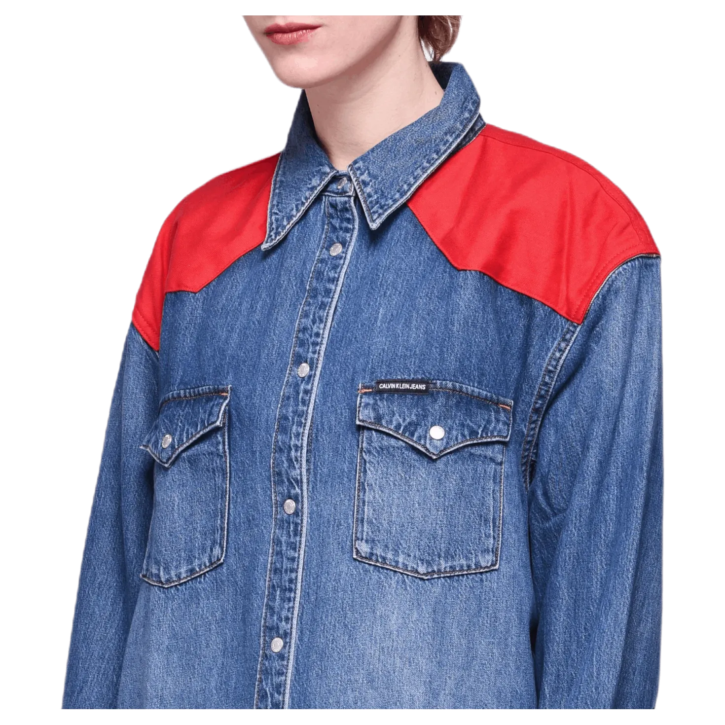 Oversized Foundation Shirt Blue