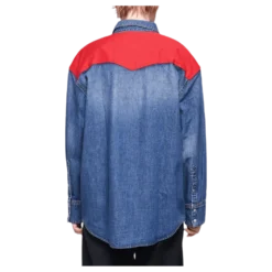 Oversized Foundation Shirt Blue