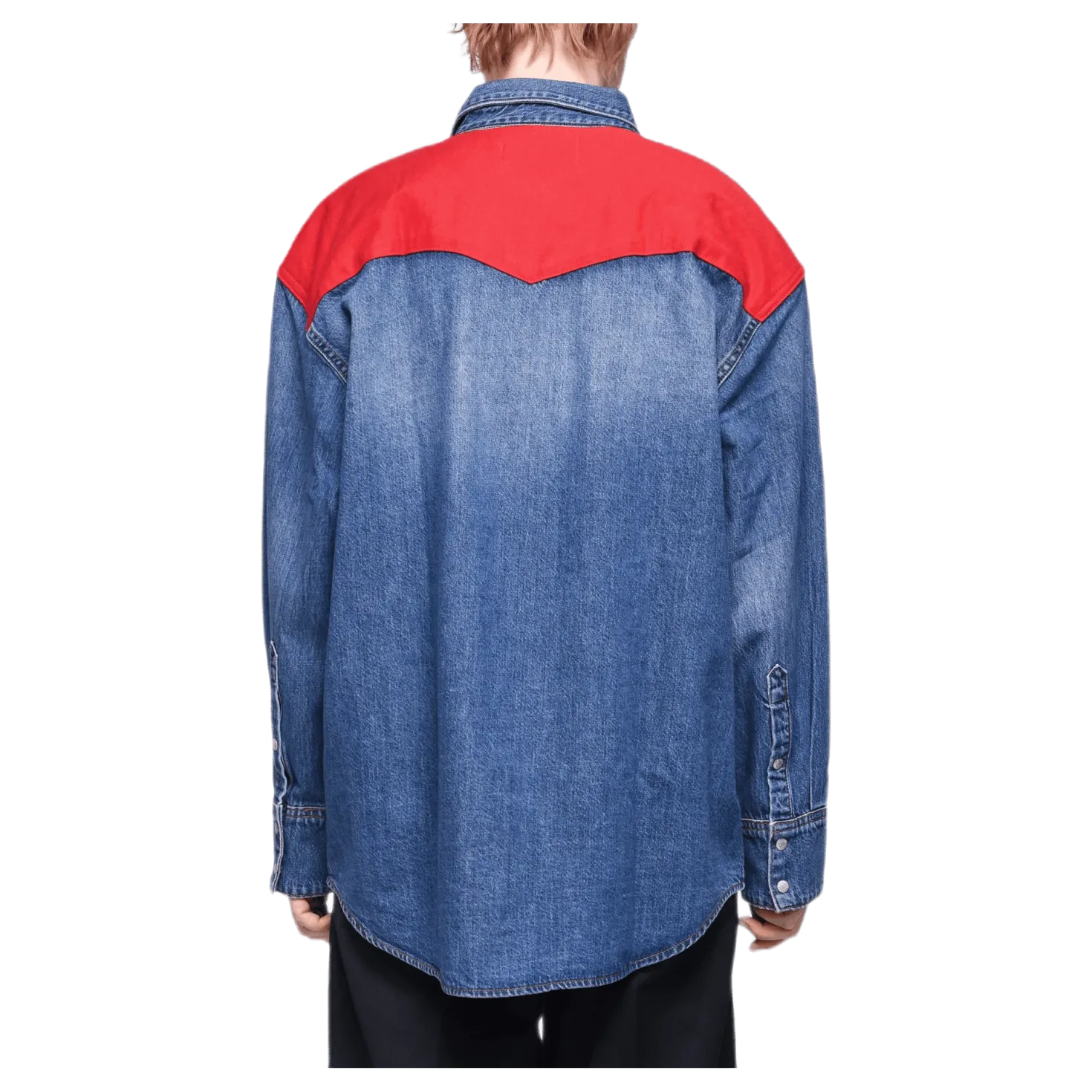Oversized Foundation Shirt Blue