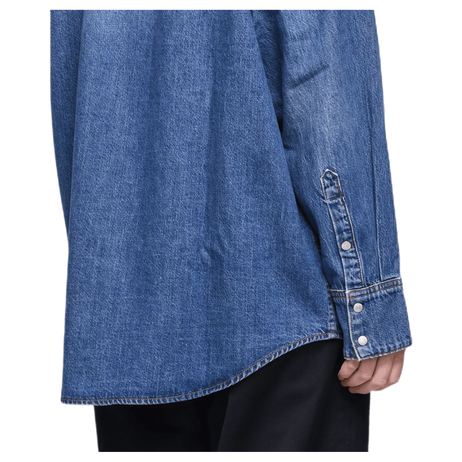 Oversized Foundation Shirt Blue
