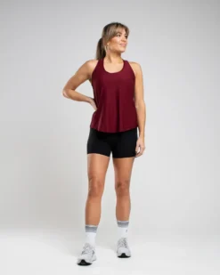 Pace Tank Top Burgundy