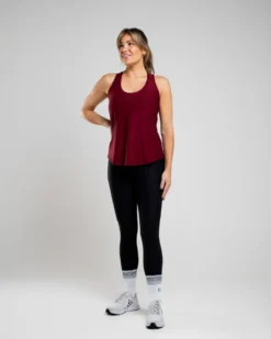 Pace Tank Top Burgundy