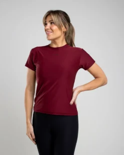 Pace Tee Burgundy