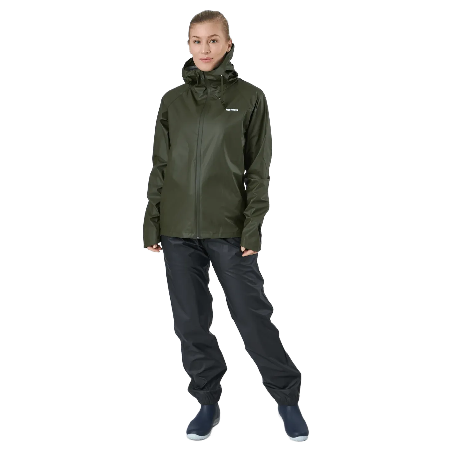 Packable Rainset Forest Green