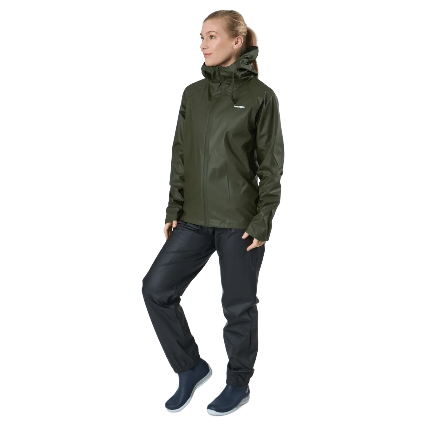 Packable Rainset Forest Green