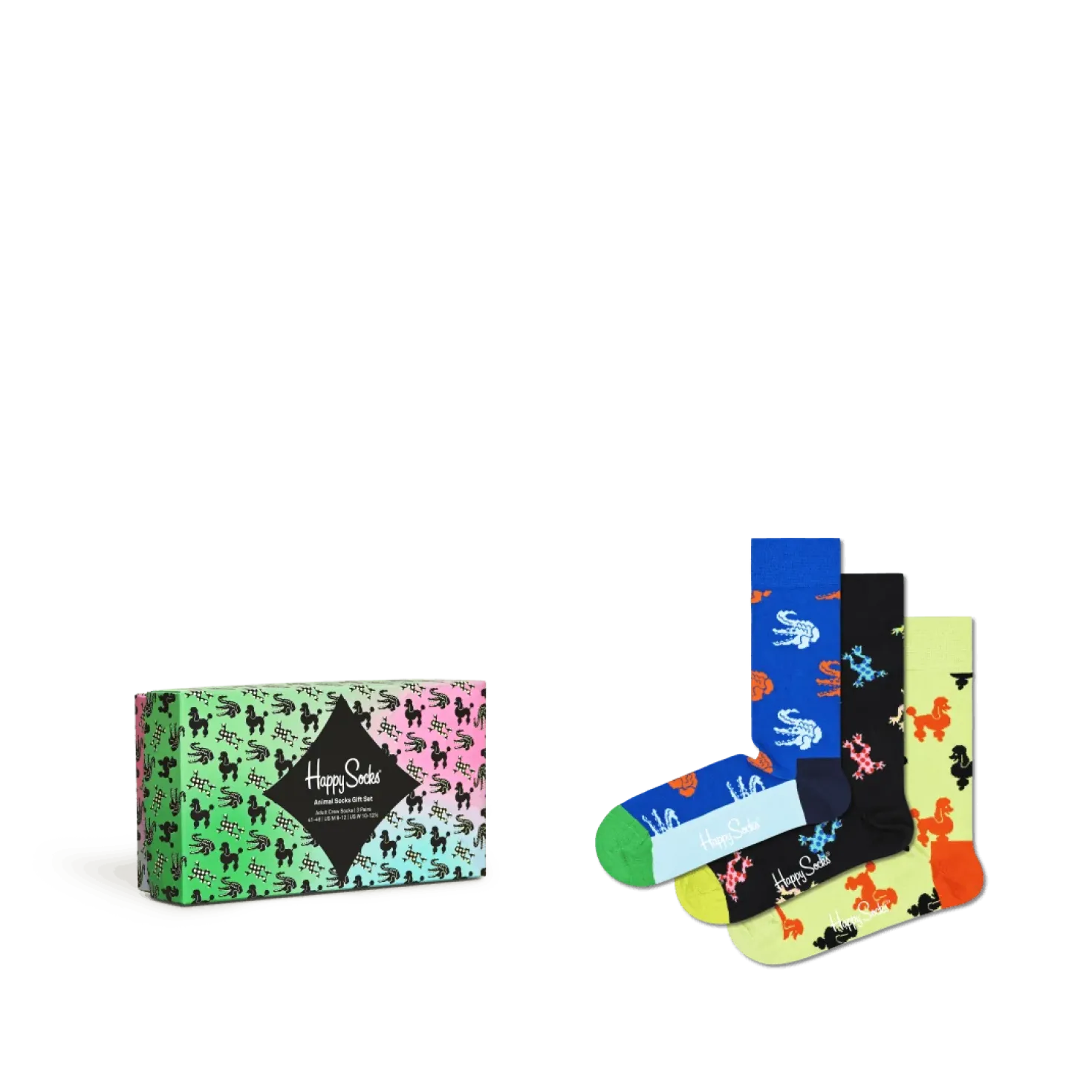 3-pack Animal Socks Gift Set 200