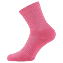 2-Pack Kids Basic Sport Socks - Alvin Pink/White