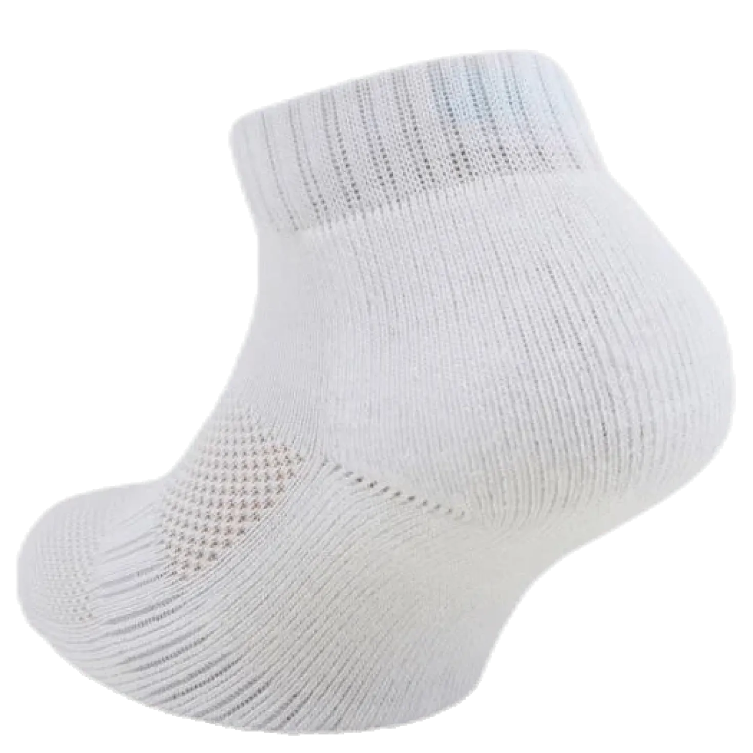 2-Pack Kids Basic Sport Socks - Alvin White