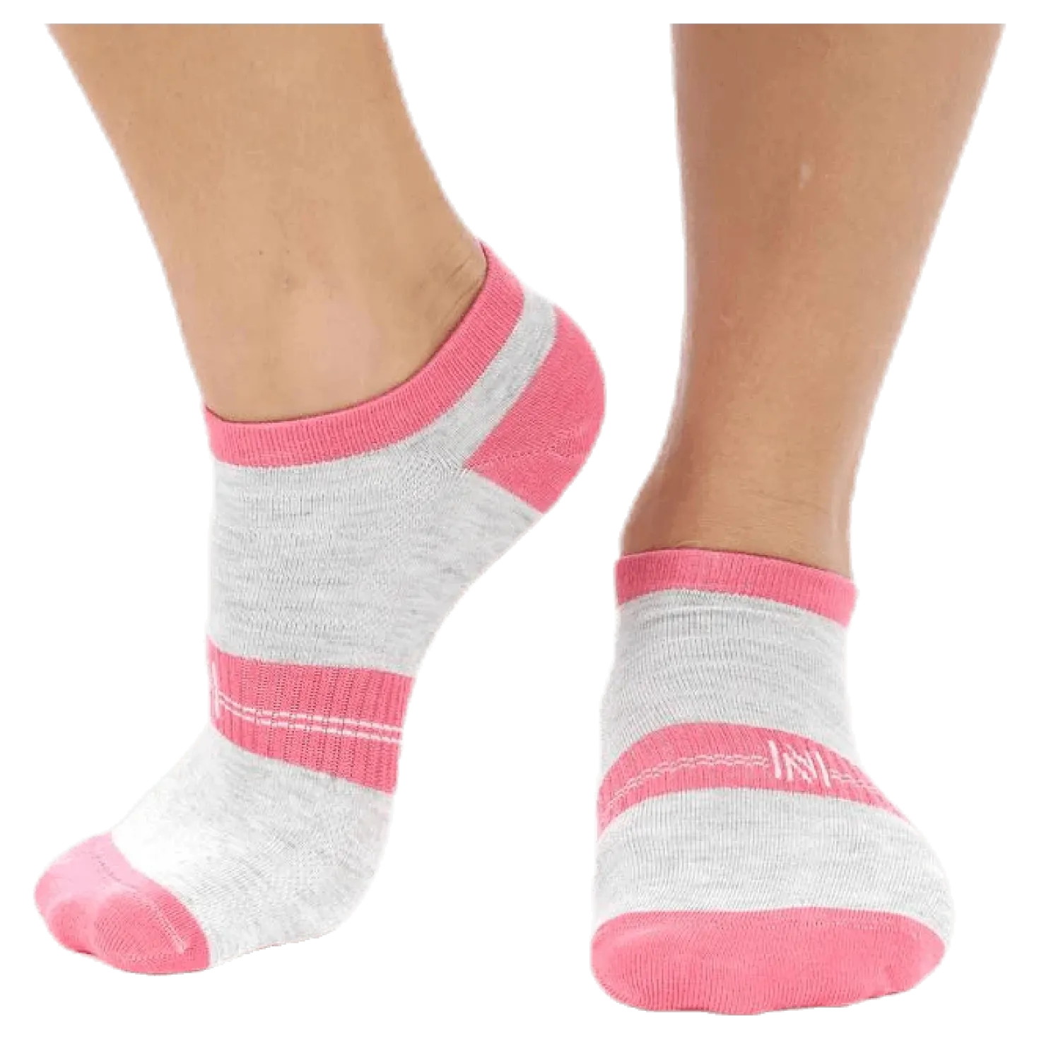 2-pack Lady Low-cut Pink/Grey