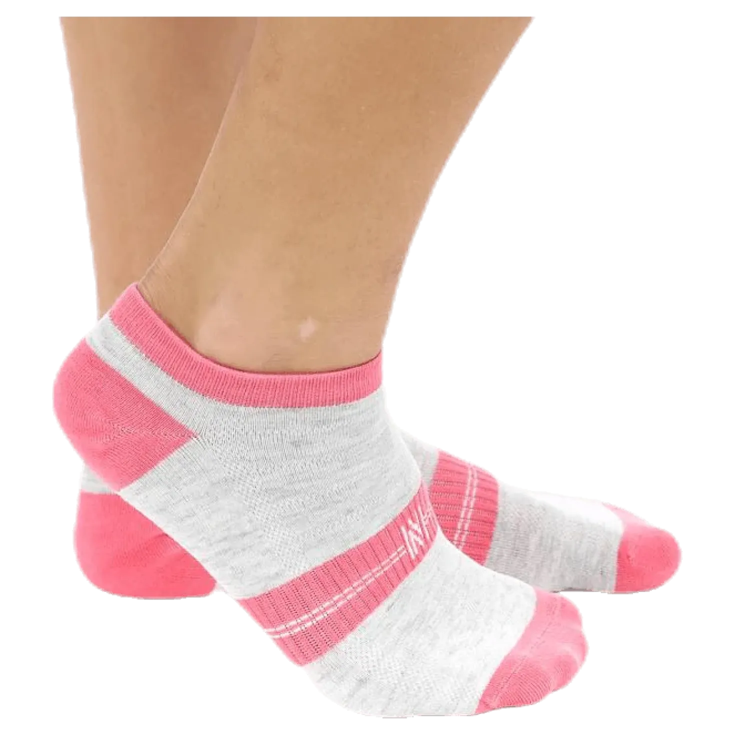 2-pack Lady Low-cut Pink/Grey