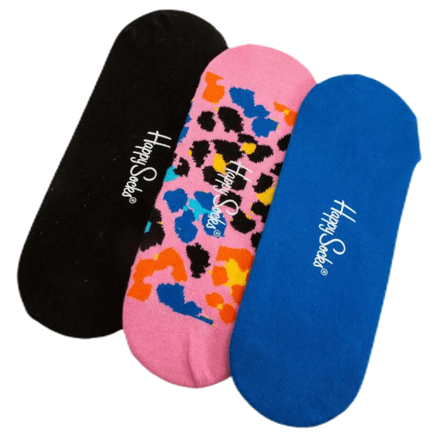 3-Pack Multi Leo Liner Sock Pink