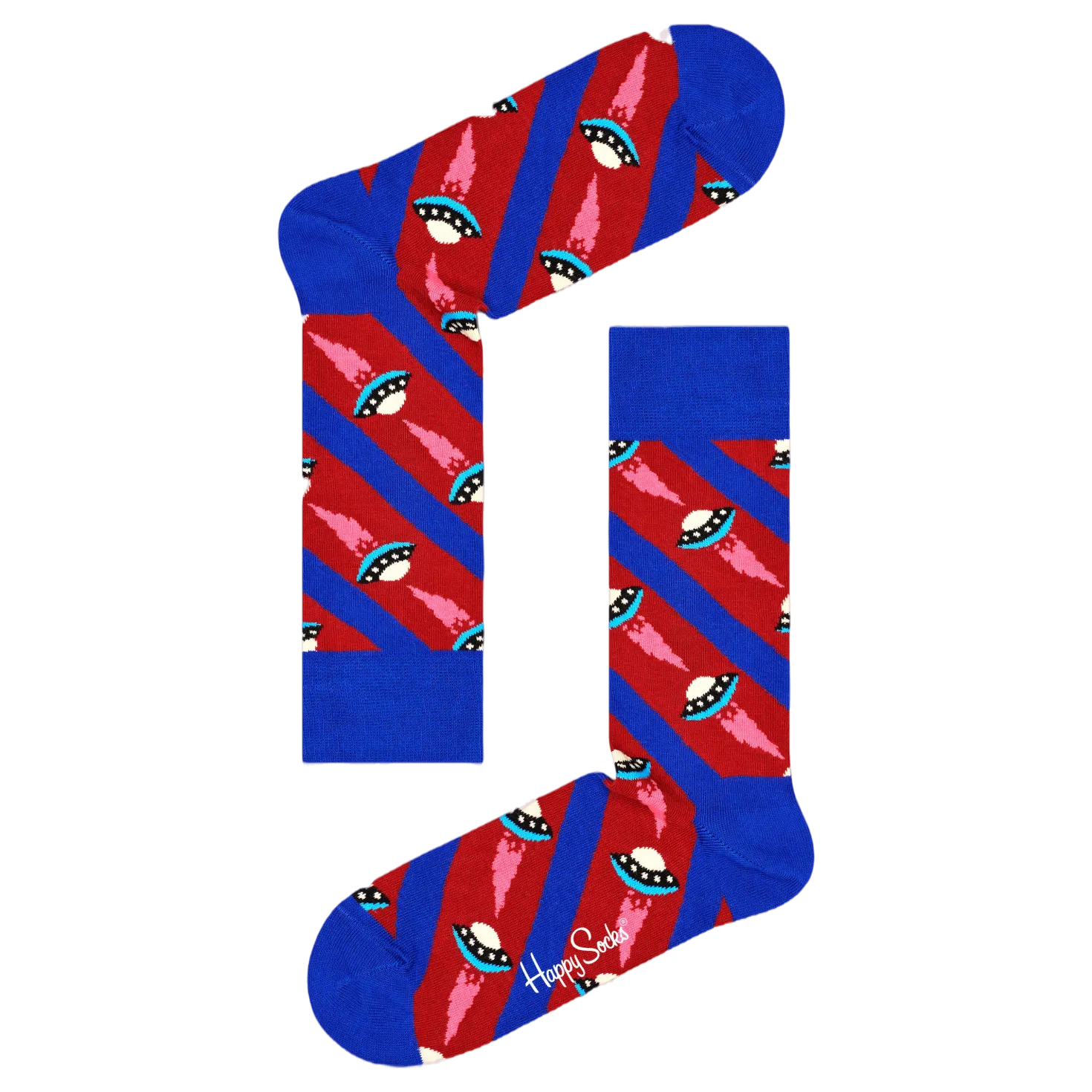 4-pack Navy Socks Gift Set Burgundy