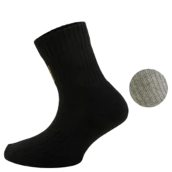 2-Pack Sports Socks - Alvin Black