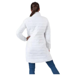 Padded Jacket Long Logo Avera White