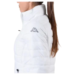 Padded Jacket Long Logo Avera White