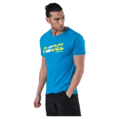 Padel Exercise T-Shirt Blue