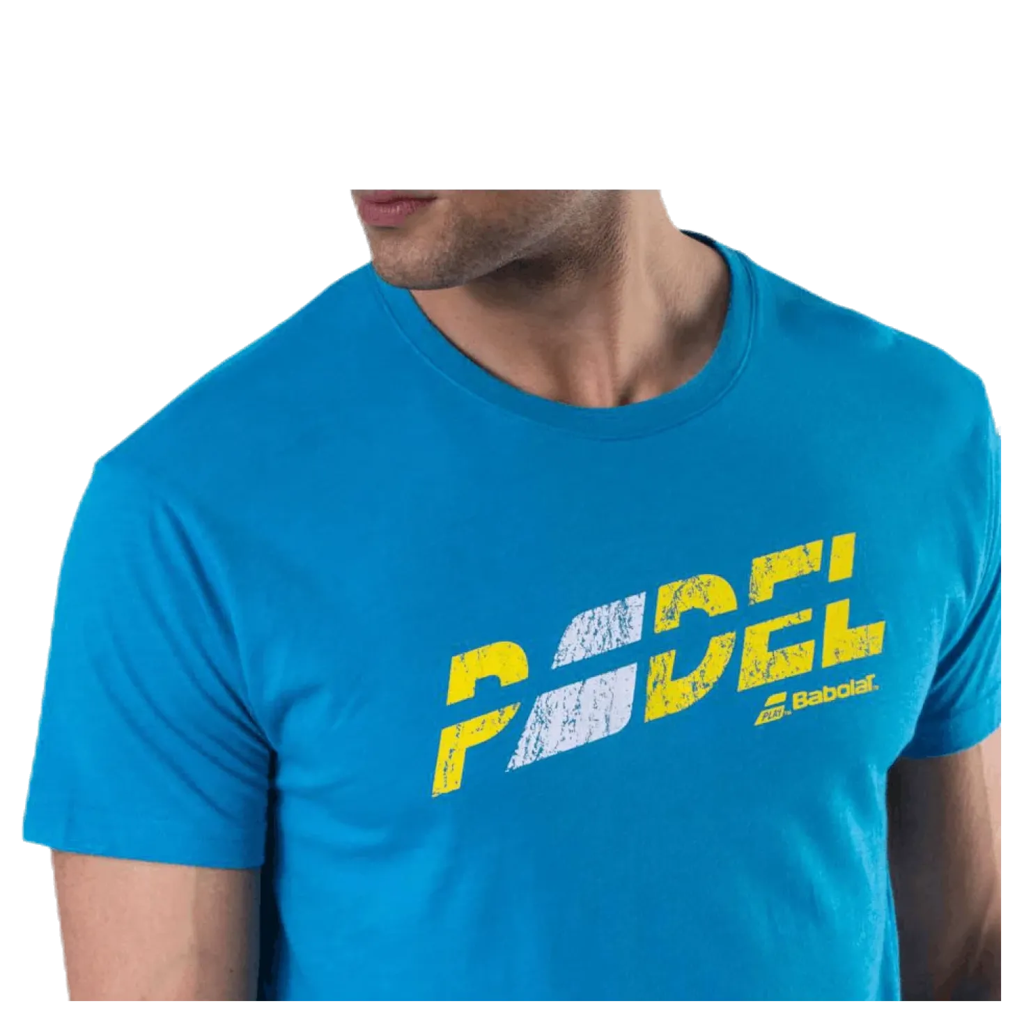 Padel Exercise T-Shirt Blue