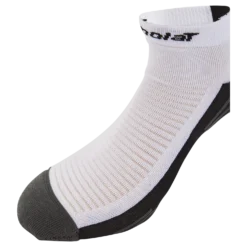 Padel Quarter Socks White Black