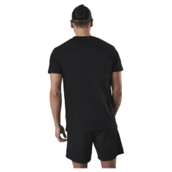 Padel Scrpt Tee Black