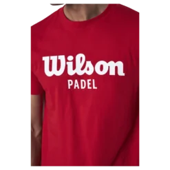 Padel Scrpt Tee Red