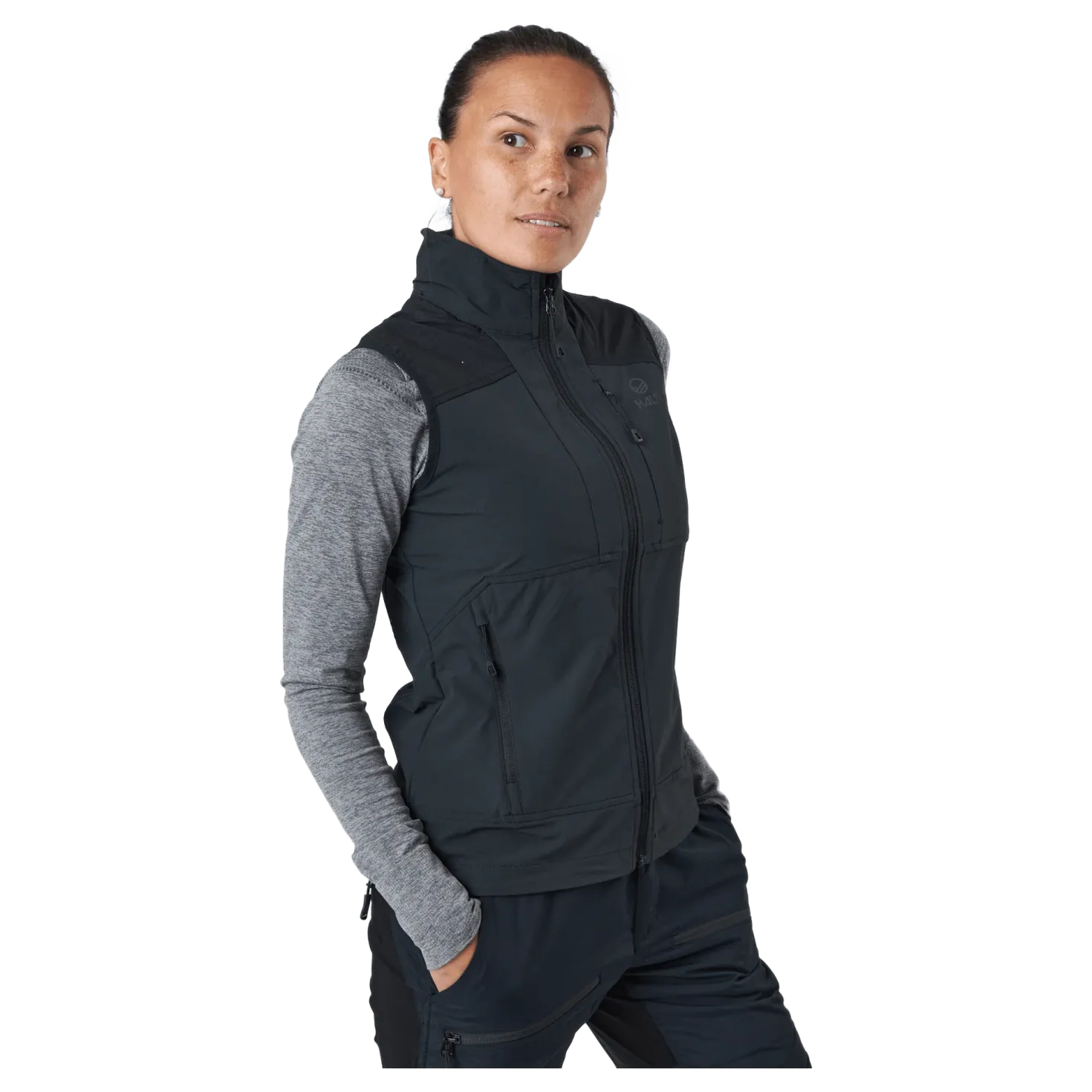 Pallas Women's X-stretch Vest Anthracite Grey