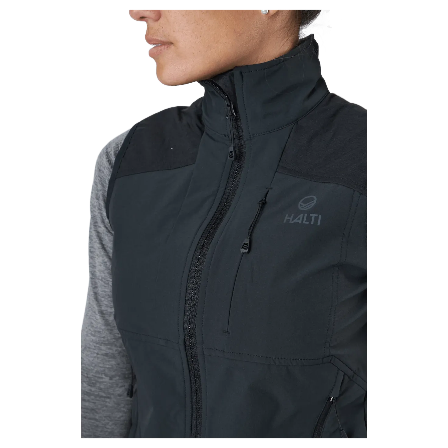 Pallas Women's X-stretch Vest Anthracite Grey