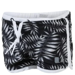 Palm Swim Diaper Shorts Black