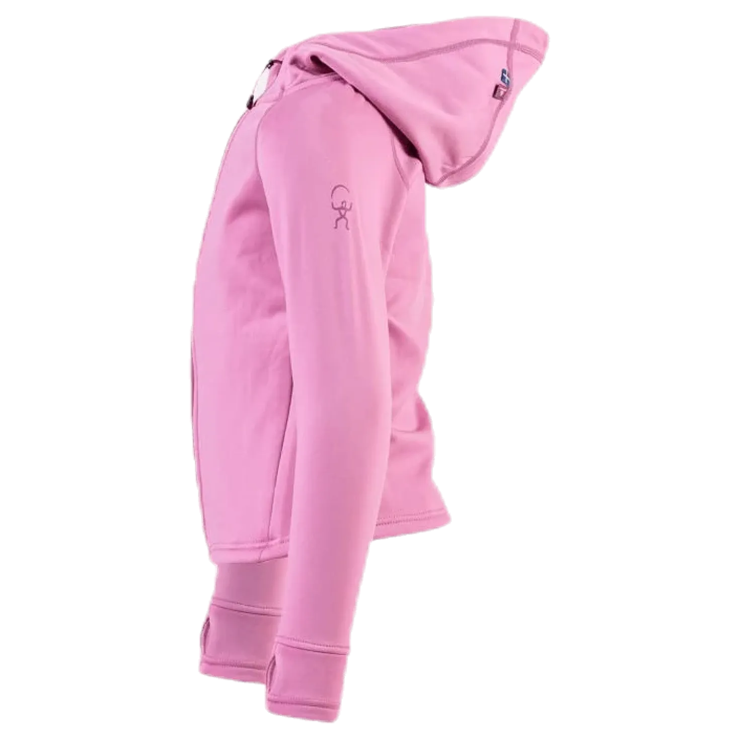 Panda Primaloft Hoodie Jr Pink