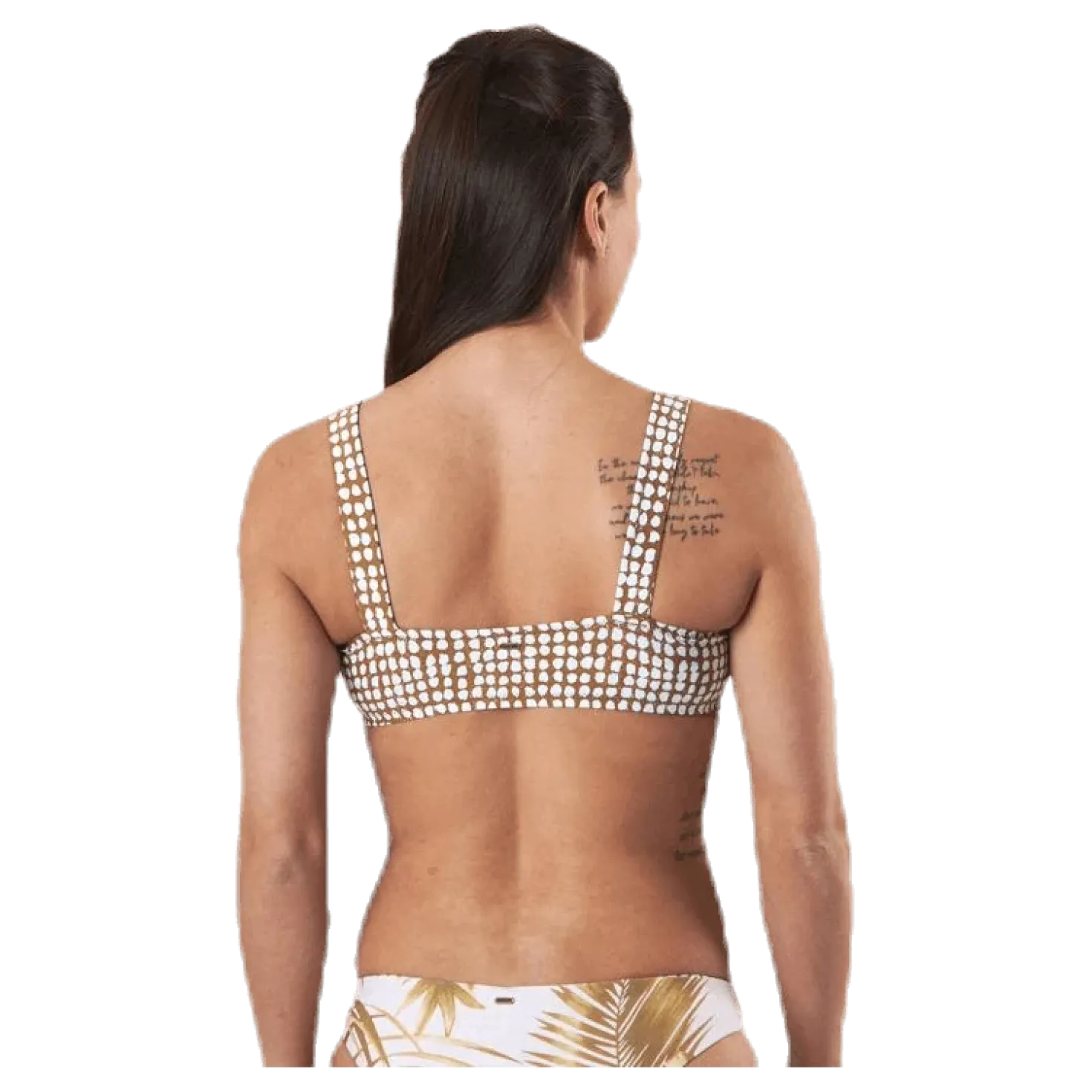 Paradise Cove Crop Top Gold