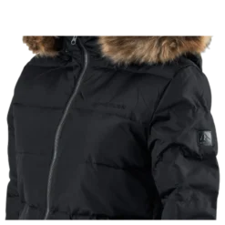 Paranaque Long Down Parka Jacket Black