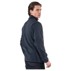 Pareman Melange Fleece Jacket Grey