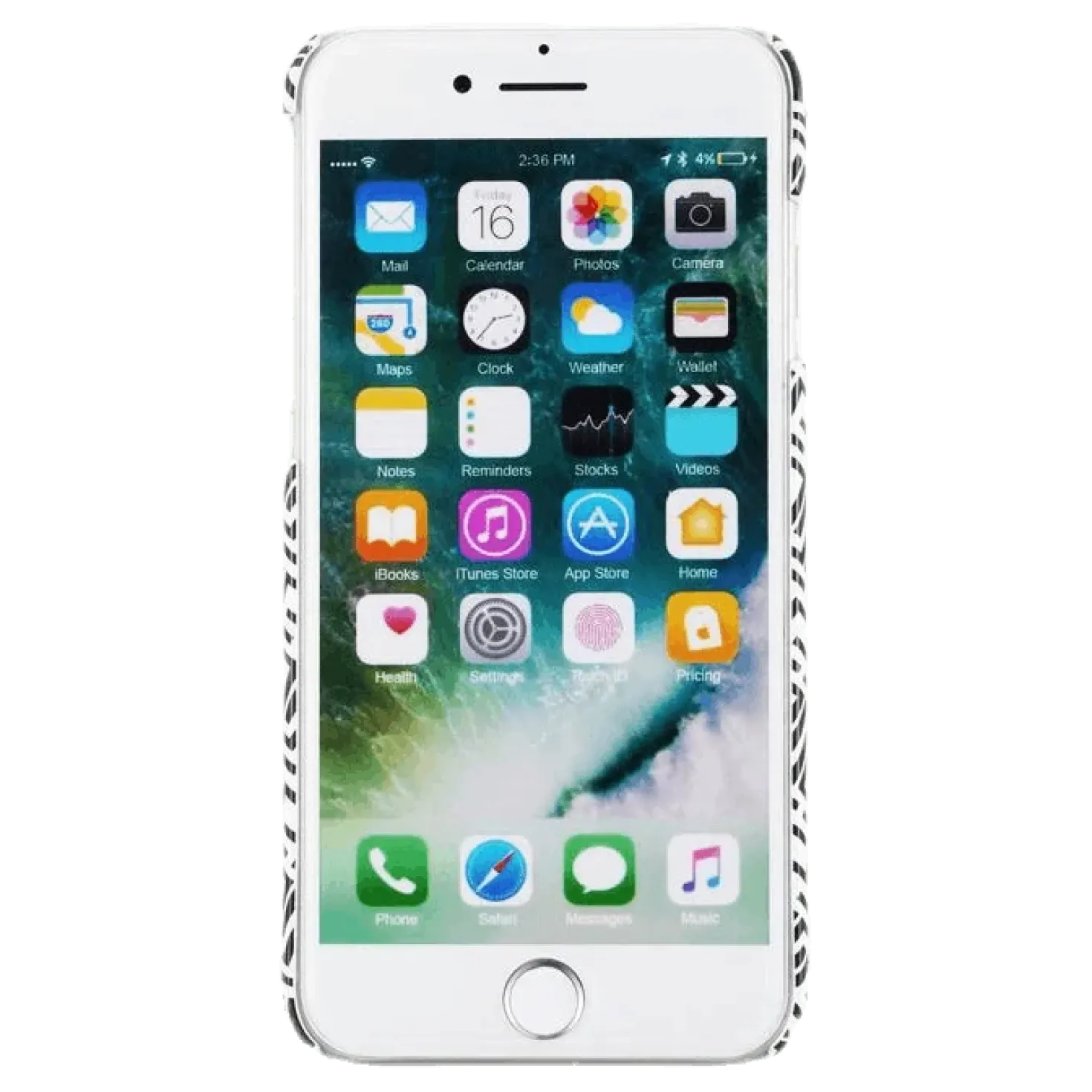 Paris Phone Case iPhone 6/6s/7/8 White/Black