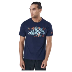Paris 2022 Tech Tee Peacoat