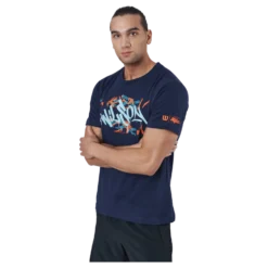 Paris 2022 Tech Tee Peacoat