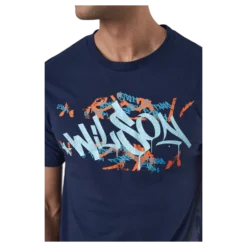 Paris 2022 Tech Tee Peacoat