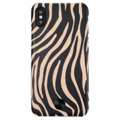 Paris Zebra iPhone X/XS Black/Beige