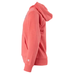 Pastel Hooded Sweatshirt Junior Red