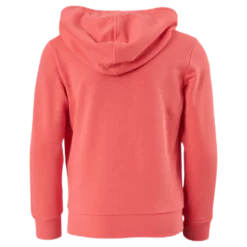 Pastel Hooded Sweatshirt Junior Red