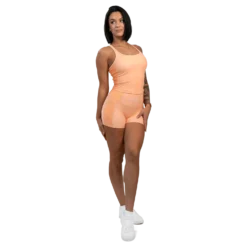 Pastel Paradise Shorts Peach