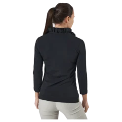 Patrice 3/4 Polo Shirt Black