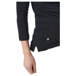 Patrice 3/4 Polo Shirt Black