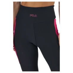 Paula High Waist 7/8 Tight Black-beetroot Purple-mandarin